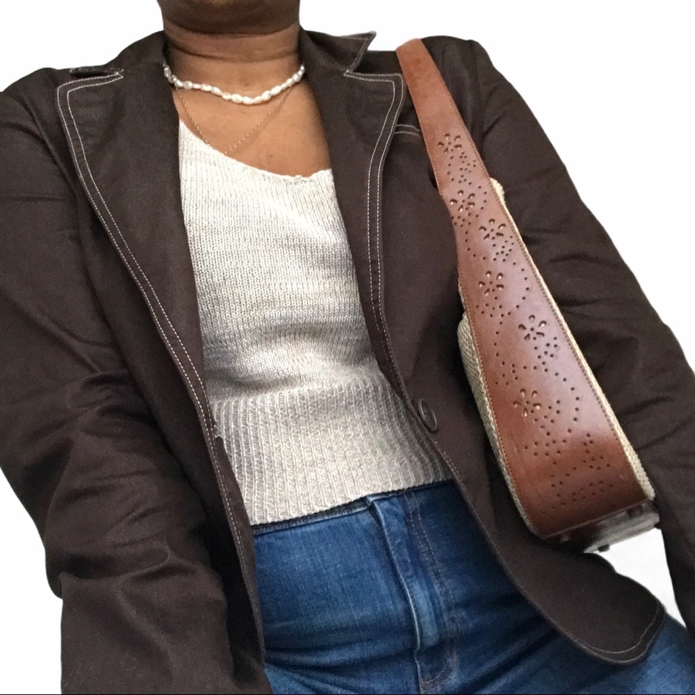 Vintage Brown Blazer - Picture 14 of 15